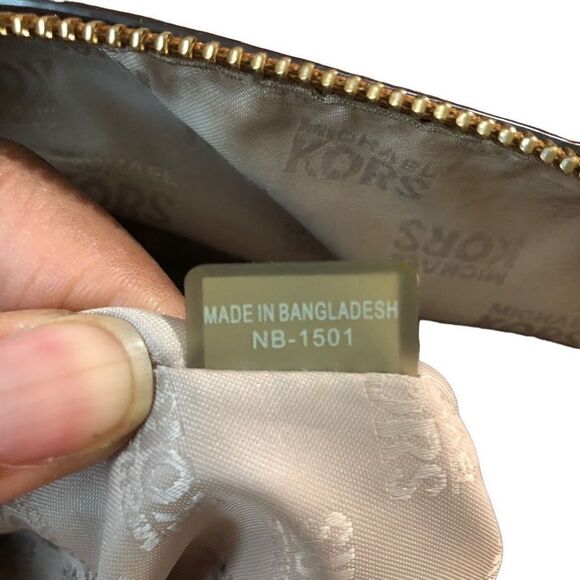 Michael Michael Kors Handbag Bedford Satchel Medium Ginger Brown - Picture 15 of 16